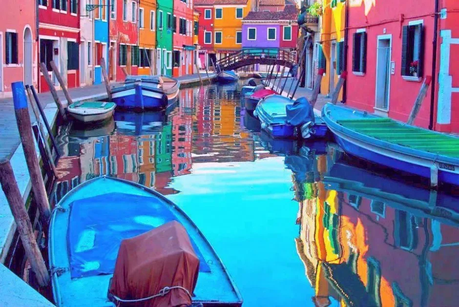 Burano venise italie