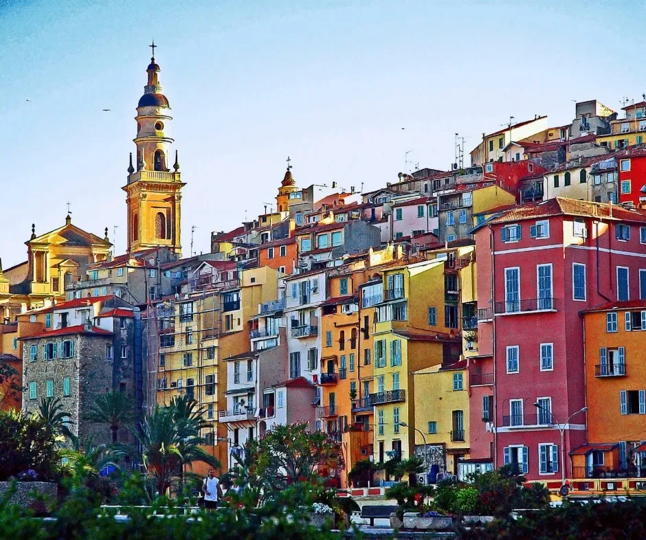 Menton côte dazur france