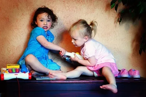 Enfants ne partagent pas