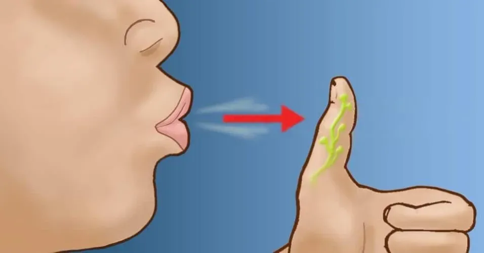 Si vous soufflez sur votre pouce, voici l’effet surprenant que cela aura sur votre corps.