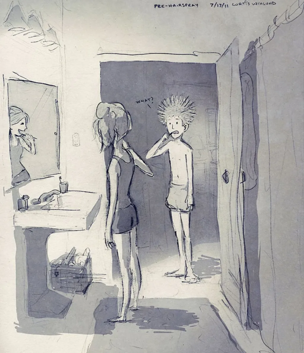 Un mari illustre son quotidien 05