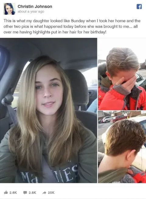 Un pere coupe les cheveux 58