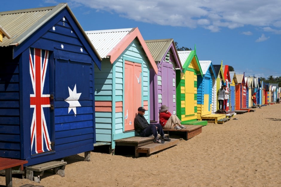 Dendy street beach melbourne australie