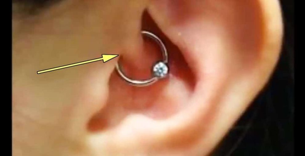 Si Vous Remarquez Quelquun Avec Ce Piercing De Loreille Voila Ce Que