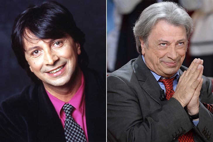 a couple of people posing for the camera