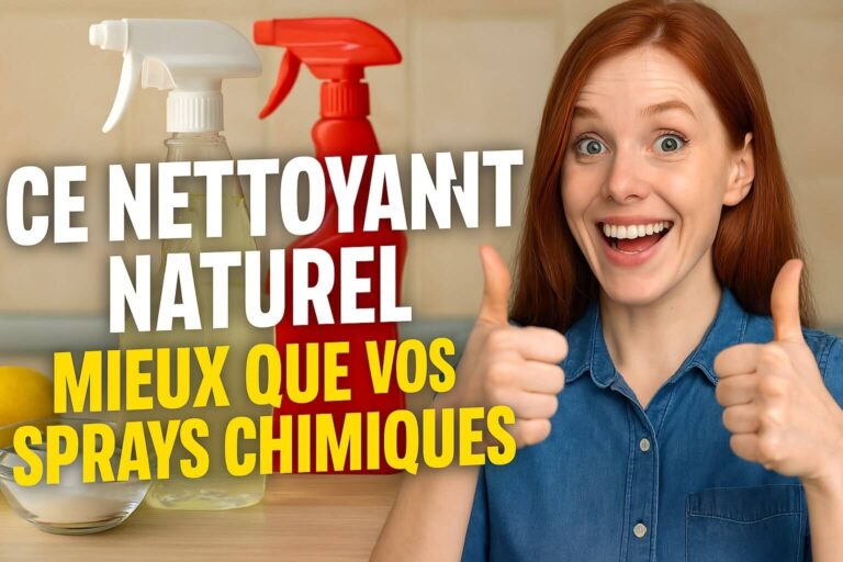 Ce nettoyant naturel fait mieux que vos sprays chimiques (il ne coûte presque rien et la planète adore !)